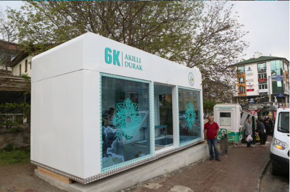 klimalı durak