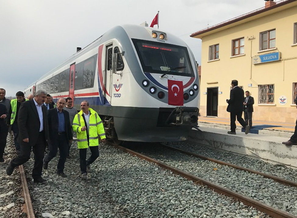 Samsun -Sivas, demiryolu