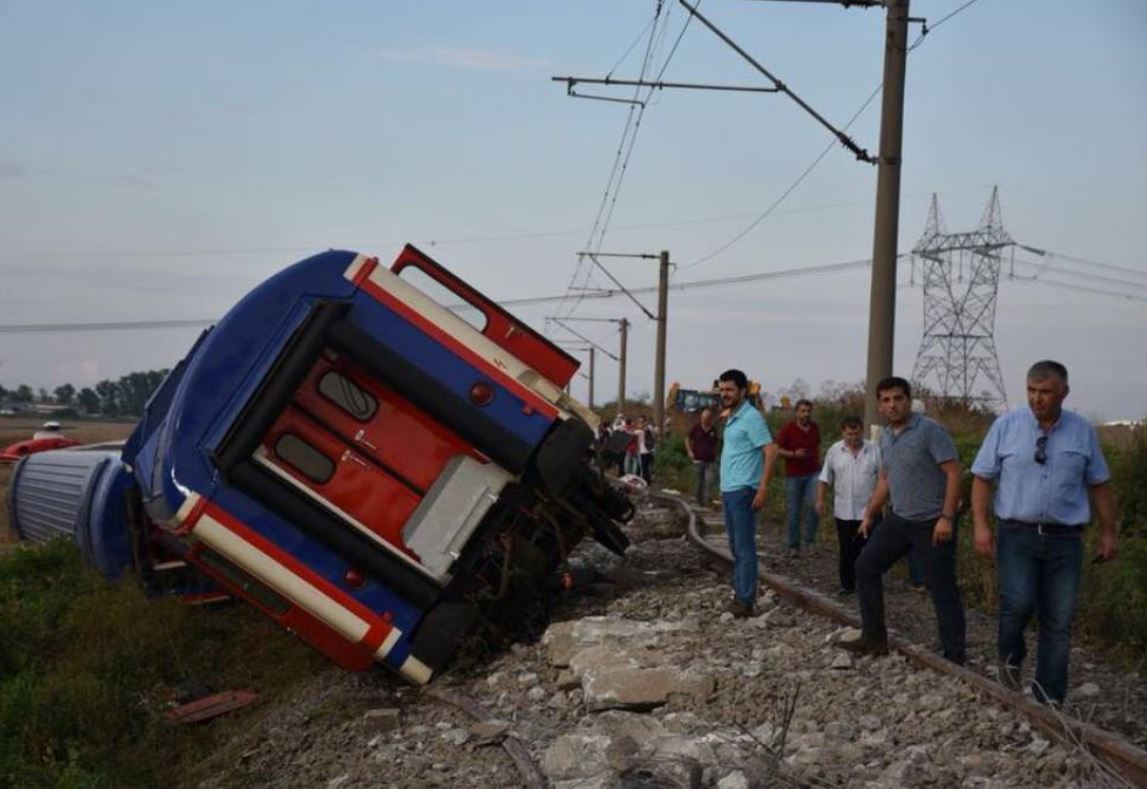 Tren kazası