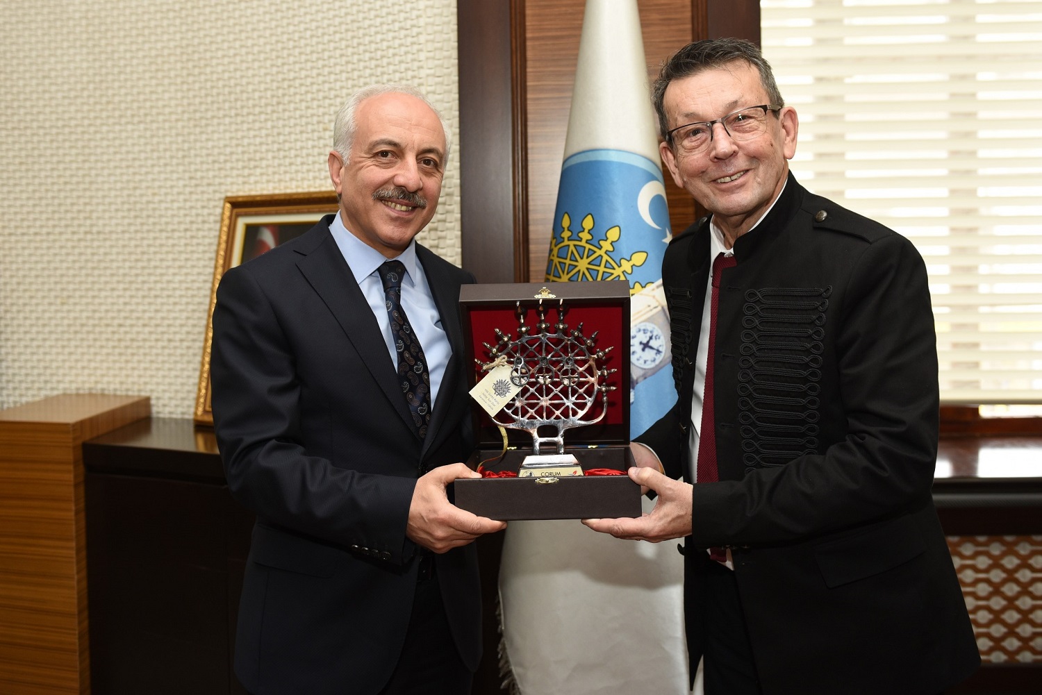 Macaristan ve Litvanya heyetleri Çorum'da 