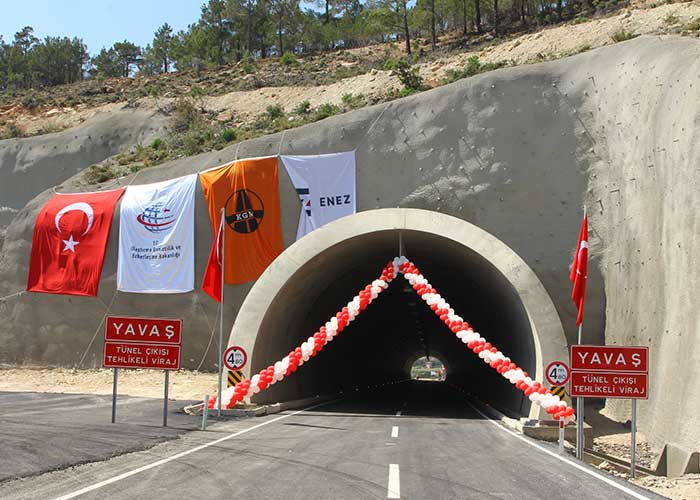 Akdeniz sahil yolu