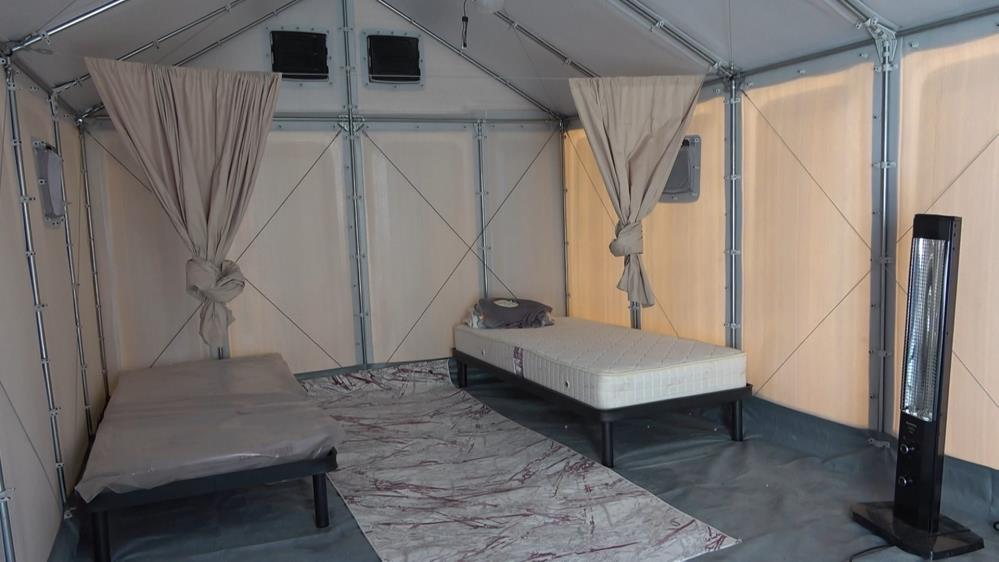 İsveç yapımı çadırlar evleri aratmıyor