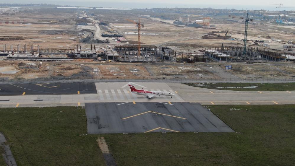 Atatürk Havalimanı Millet Bahçesi havadan görüntülendi