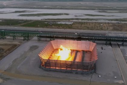 Karadeniz Gazı karada yanmaya başladı