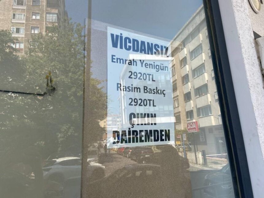 Ev sahibi, kiracısına seslendi ‘Vicdansız, dairemden çıkın'