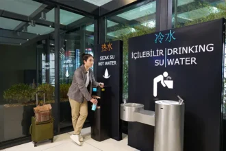 İstanbul Havalimanında su ücretsiz