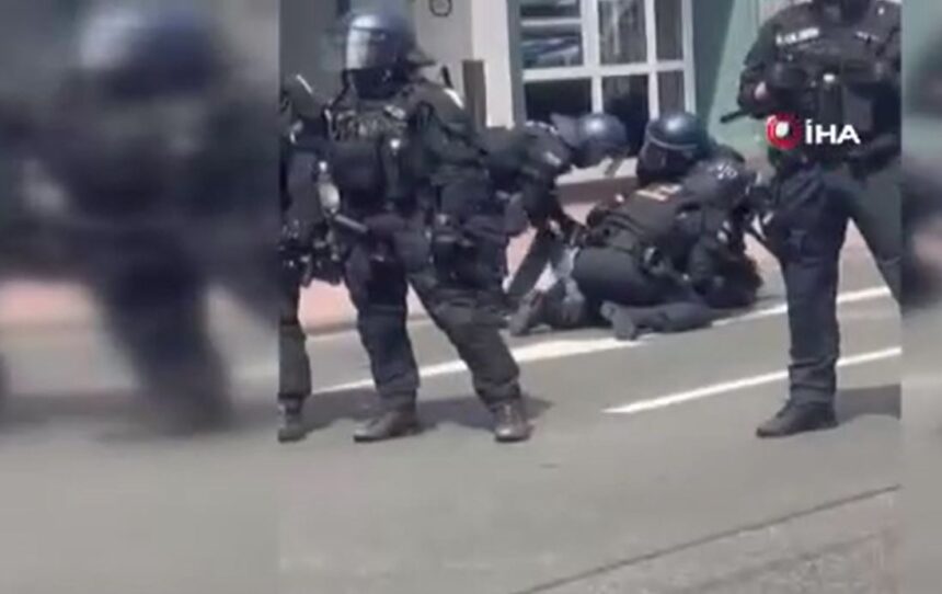 Almanya’da festival karıştı: 26 polis yaralandı