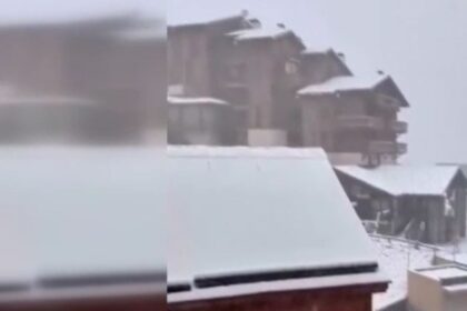 İsviçre 5 gün içinde yazdan kışa geçti