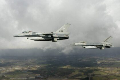 Rus savaş uçakları f-16 Hollanda