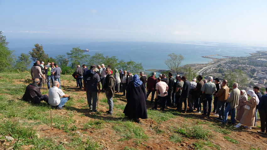 Trabzon'da mezarlık yeri tartışması