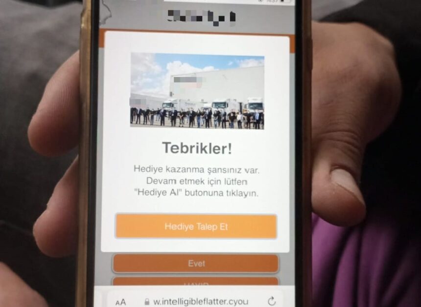 Tek tıklama mesaj