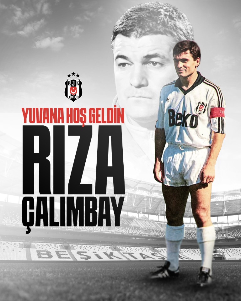 Rıza Çalımbay Beşiktaş